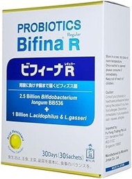 MORISHITA JINTAN Probiotics Bifina R Regular 2.5 Billion Bifidobacterium + 1 Billion L.Acidophilus &