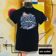 Santa Cruz Tshirt Cotton Sejuk Viral Murah Men Women Baju Lelaki Perempuan Unisex Roundneck Short Sl