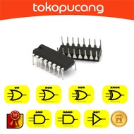 IC TTL / IC LOGIC : * IC TTL 7408 AND * IC TTL 7432 OR * IC TTL 7486 XOR * IC TTL 7400 NAND * IC TTL