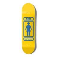 GIRL KENDY 93 TIL DECK YELLOW 8.375"