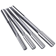 H7Straight shank machine reamer made of hardened high-speed steel, high-precision lathe flat-bottom 