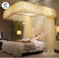 Màn chống muỗi khung không khoan tường khung chữ U kéo thu màn bằng ròng rọc (khung+ màn)