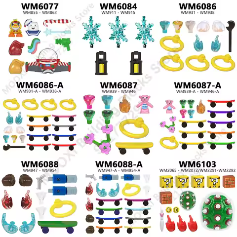 ActionFigure Building Block WM6077 WM6084 WM6086 WM6087 WM6088 WM6103 WM6086-A For Details Please Re