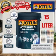 JOTUN 15 LITER JOTASHIELD INFINITY EXTERIOR PAINT/ CAT DINDING RUMAH LUAR
