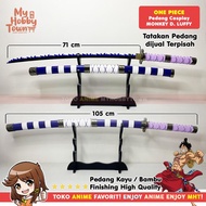 REPLIKA PEDANG KAYU ONE PIECE LUFFY NIDAI KITETSU COSPLAY