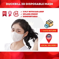 Duckbill 3D Disposable Mask Face Mask Design Mask 3D Mask 10pcs