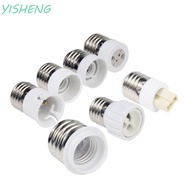 YISHENG Lamp Holder Converter, E27 Male to E14 B22 GU10 E40 Female Durable Lamp Base, Multiple Model