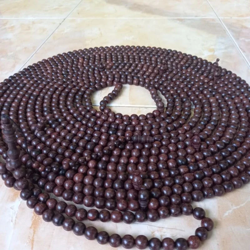 tasbih isi 1000butir 75mm kayu galih asem asli tasbih 1000 tasbih 1000 biji bulan kayu gaharu kayu c
