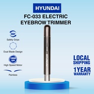 HYUNDAI FC-033 Electric Eyebrow Trimmer High Speed Portable Electric Trimmer 360 Painless Eyebrow Tr