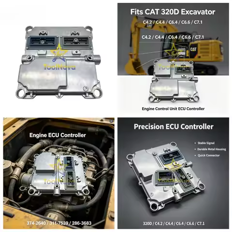 Excavator Computer *Board ECU Controller 374-2640* 20R-6912 331-7539 For Ca*terpill*ar 320D C4.2 C6.