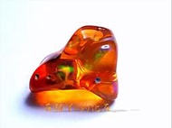 ♥Nina's stone§晶艷墨西哥寶石§頂級濃烈橙紅色*艷麗火焰變彩* 2.05ct【墨西哥火蛋白】特價 7000元