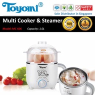 TOYOMI Multi Cooker with Steamer [MC606] -1 Year Warranty