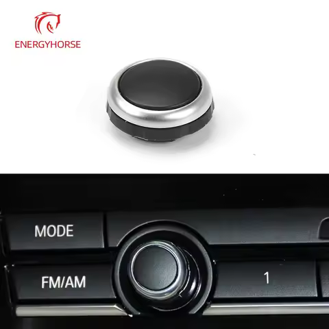 Car Center Console Radio Switch Volume Knob CD Machine Switch Button Cover For BMW F10 F02 F07 5 7 S