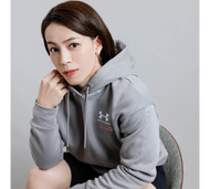 [UA]UA X TANA 女 Essential Fleece 長袖帽T