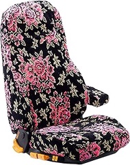 Miyabi MTS-MA-I031A-BP Seat Cover, Madonna, Black Pink, Isuzu 2t/UD2t, 07 Elf/Atlas H43 Model, Stand