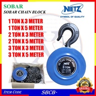 (1 TON / 2 TON / 3 TON) NIETZ SOBAR CHAIN BLOCK - SBCB-