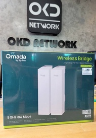 EAP215-Bridge KIT V3 POE adapter included Omada 5GHz 867Mbps Long-Range Indoor/Outdoor Wireless Brid