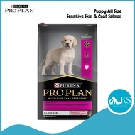 Purina Pro Plan Puppy All Size Sensitive Skin &amp; Coat Salmon Mackerel 3kg - Dry Dog Food