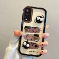 Cartoon Soft Case For VIVO Y12a Y 12a V2102 Case Silicone TPU Cute Back Cover Protective Lens Phone 