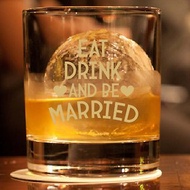 結婚禮物|結婚禮物慶祝新婚訂製威士忌對杯客製化 文字雕刻禮物