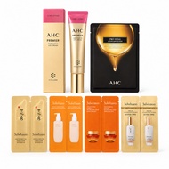 K-Beauty 10-Piece Skincare Set with AHC Eye Cream, Sulwhasoo Samples & AHC Mask_authentic k vibe lab