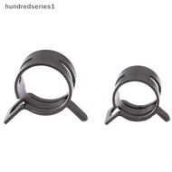 [HundredSeries] 10Pcs Hose Clamps Fuel Hose Line Water  Clamp Hoops Air Tube Fastener Spring Clips D