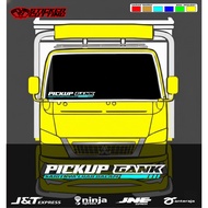PICKUP TRUCK WINDSHIELD STICKER (PICKUP GANK)