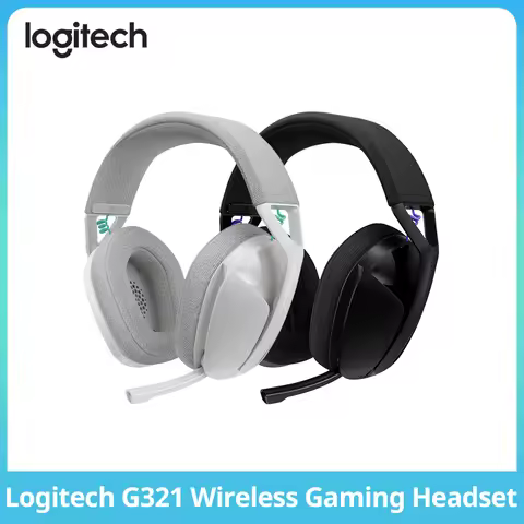 Logitech G321 Wireless Bluetooth Gaming Headset for PC PS5 Switch | 40mm Audio Drivers | LIGHTSPEED