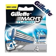 GILLETTE MACH3 TURBO BLADES (4PC)