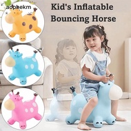 AOPHEKM Giraffe Bouncy Horse, Inflatable Thickened Animals Jumping Toys, Creative Sturdy Anti-fall R