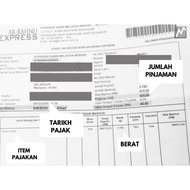 Beli surat pajak emas kedai pajak gadai ar-rahnu islamik pawn brokerage pawn letter example