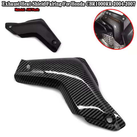 Fit For Honda CBR 1000RR 2004-2007 CBR1000RR Motorcycle Carbon Fiber Exhaust Heat Shield Cover Fairi
