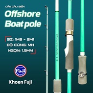 Cần cắm gốc HEGEMONY khoen con lăn chuyên câu biển dòng cá Siêu To Khổng Lồ