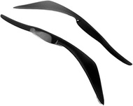 ZpovLE Car Front Headlights Eyebrow Cover Accessories,Fit For Lexus IS300 IS250 IS200T 2017-2019