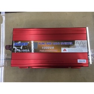 SUOER PURE SINE WAVE INVERTER รุ่น FPC-1000VA 12/24V 1000 วัตต์ เพียวไซน์ เครื่องแปลงไฟแบตเตอรี่เป็นไฟบ้าน