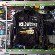 JACKET JAKET YELLOW CORN YB 0102 BLACK WHITE