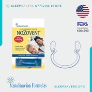 Nozovent Anti-Snoring Nasal Dilator Small | FDA 510K Cleared | Better Airflow Plus | Reusable | USA