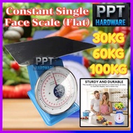 30KG/60KG/100KG Constant Scale Timbang Kitchen Scale Single Face Penimbang Mechanical Kitchen Weight