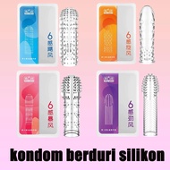 Reusable Crystal Condoms condom berduri condom tahan lama kondom tebal