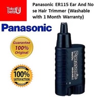 Panasonic ER115 Ear And Noise Hair Trimmer washable