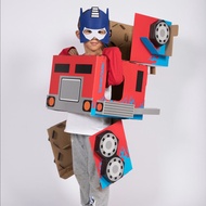 Wearable Transformers Series Optimus Prime Bumblebee Second Transformation Car Carton Toy Costume Pr