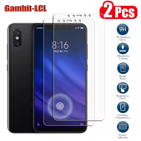 9H HD Original Protective Tempered Glass For Xiaomi Mi 8 Explorer Edition Mi8 Pro 6.21" Mi8Pro Phone