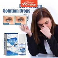 Professional Eye Drops 13ml, Vitamin B6 & Ginkgo, Hydrating & Brightening Eye Care for Nearsightedne