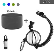 Water Bottle Tumbler Accessories Compatible with Aquaflask & HydroFlask Silicone Boot Protective Cov