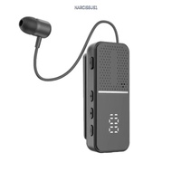 NARCISSUS13A0E Lavalier Bluetooth Headphones, Bluetooth 6.0 ENC Noise Cancelling Wireless Earphone, 
