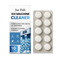Ice Machine Cleaner Maker Descaler - 10 Clean Tablets Compatible with Frigidaire, Opal, GE Profile, 