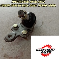 TOYOTA EE90,AE90,AE92 LOWER ARM LH BALL JOINT 43340-19015