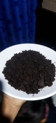 bubuk oreo original/toping makanan atau minuman/cokies crumb oreo murah