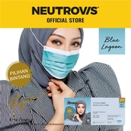 Himaya 3-Ply Hijab Premium Medical Face Mask - Blue Lagoon (HIMAYA)