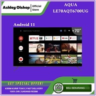 sale LED 70 Inch AQUA 70AQT6700 Android 11 TV 4K TV 70 Inch